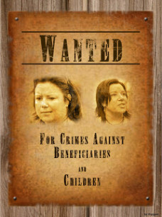 Wanted Poster Paula Bennett large