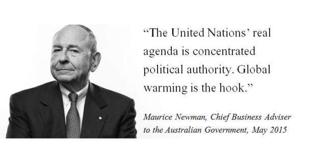 Maurice Newman climate change