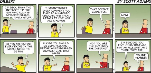 Dilbert internet dick cartoon
