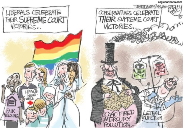 Liberal conservative Supreme Court