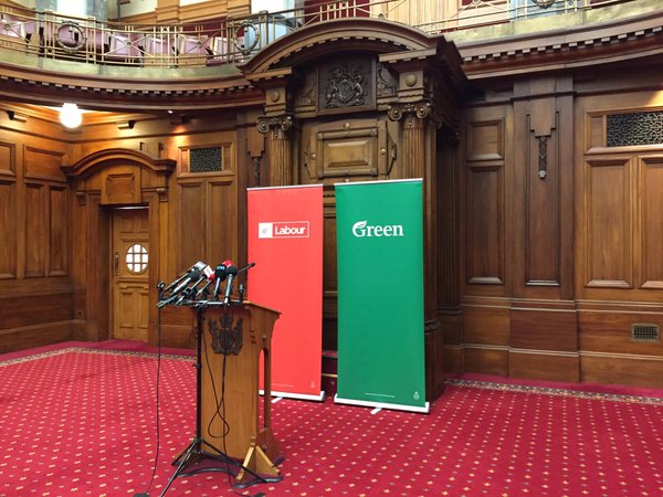 Labour Green announcement