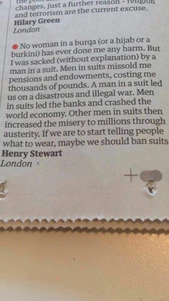 Ban suits