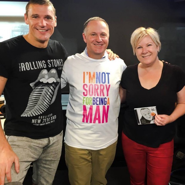 John Key not sorry for being a man